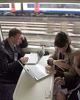 On-train wireless internet
