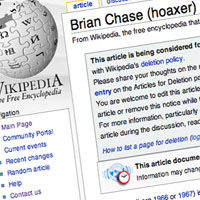 Wikipedia troll 'fesses up