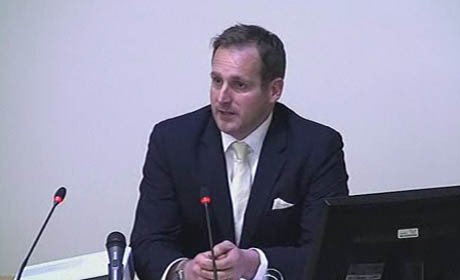 Duncan Larcombe at Leveson inquiry